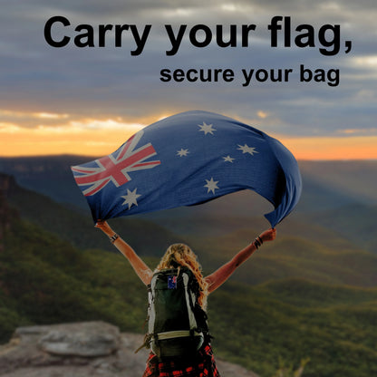 Smart Bag Security Tag - Australia Flag [Pack 2]