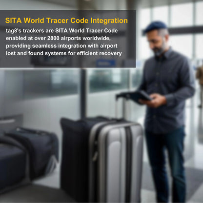 Smart Bag Security Tag - Australia Flag [Pack 2]