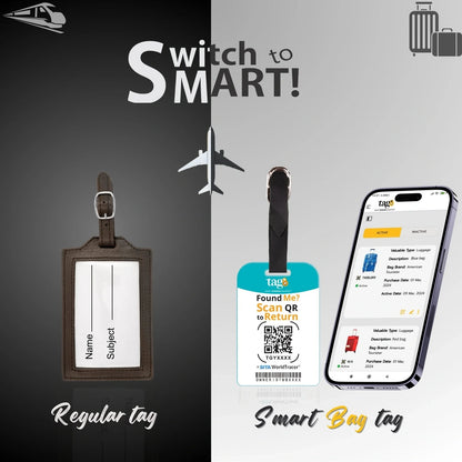Smart Bag Security Tag - Rome [Pack 2]